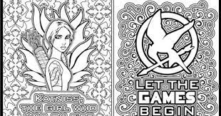 Dans un futur lointain à panem pays construit sur. Hunger Games Lessons Hunger Games Coloring Book Pages For Teens And Adults