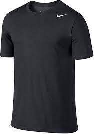 Amazon Com Nike Men S Dri Fit Cotton 2 0 Tee Black Black White X Small Clothing Nike Men Mens Big And Tall Shirts Men