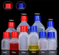 100ML-1000ML PP Reagent Bottle Sealed Jar Clear Plastic Graduated With  Screw Cap | eBay