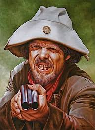 western art watercolor