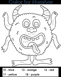Use 5 different colors to color in the sailboat and lighthouse. Free Printable Color By Number Coloring Pages Best Coloring Pages For Kids