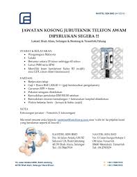 Typically reports to a technical executive or senior technician 8. Jobsmalaysiapahang On Twitter Jwtn Kosong Sbg Juruteknik Di Daerah Temerloh Jawatankosong Juruteknik Temerloh