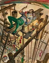 Michelangelo Painting Sistine Chapel Michelangelo Painting The Ceiling Of The Sistine C Michelangelo Paintings Michelangelo Art Famous Paintings Michelangelo