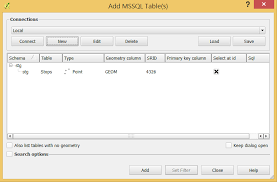 This table must be an existing table for which you have the necessary . Ms Sql Layer Invalid Layer Error When Attempting To Load A Table Geographic Information Systems Stack Exchange