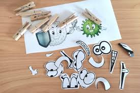 Concorso di disegno per bambini. Idee Creative Per Bambini I Microbi La Luna Di Carta Bambini Liberi Di Imparare