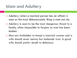 The law related to marriage is the law of creation in pairs. What Does Islam Teach About Adultery And Divorce Ppt Video Online Download