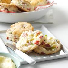 Ham Green Onion Biscuits Recipe Biscuit Recipe Recipes Homemade Biscuits