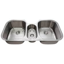 triple bowl kitchen sink p1254 16 ens