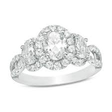 2 Ct T W Oval Diamond Past Present Future Frame Twist Engagement Ring In 14k White Gold Zales & how to make a sales receipt.