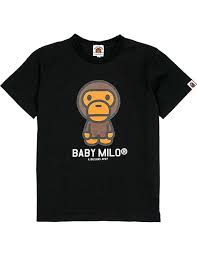 A bathing ape long sleeve colour block relaxed tee black. A Bathing Ape Baby Milo Cotton T Shirt 4 8 Years Selfridges Com