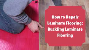 When laminate is being installed in damp areas, glue is often recommended. How To Repair Laminate Flooring Bucking Laminate Flooring