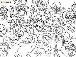 Bakugou mitsuki is a character from boku no hero academia. My Hero Academia Coloring Pages Free Coloring Pages