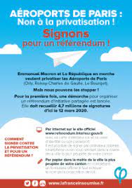 Réunion du collectif du canton de la suze pour le rip adp. Campagne Pour Un Referendum Sur La Privatisation D Aeroports De Paris La France Insoumise