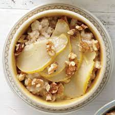 Chai Spice And Pear Oatmeal Recipe Recipe Pear Oatmeal Recipes Cooking Light Recipes Cooking Light