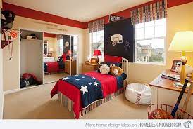Get Athletic With 15 Sports Bedroom Ideas Home Design Lover Boy Bedroom Design Themed Kids Room Sports Themed Bedroom