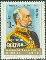 Stamp: José Manuel Pando, 1899-1904 (Bolivia(Presidents of Bolivia) Mi:BO  897,Sn:BO 573,Yt:BO 541,Sg:BO 969 📮
