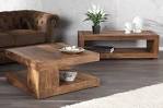 Table basse en bois massif pas cher pour salon - Pier Import