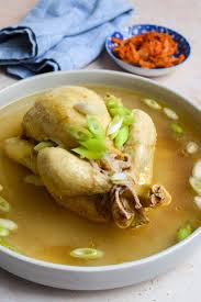 nourishing korean chicken ginseng soup samgyetang rachel phipps recipe in 2021 cozy soup recipes korean chicken soup
