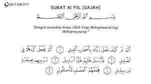 Lengkap dengan tafsir dan asbabun nuzul. Bacaan Surat Al Fil Arab Latin Terjemahan Artinya