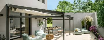 Venta lotes y packs de materiales de construcción. Pergola De Aluminio Para Jardin Y Terraza Pergotenda B Space Corradi