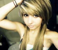 Here's some hair styles to maybe consider: Emo Hairstyles For Curly Hair Archives Blurmark