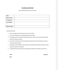 The morocco public health passenger form is an obligatory travel document that all visitors wishing to visit morocco must present during their arrival. Indigo On Twitter Sir Self Health Declaration Form Once Submitted Cannot Be Edited Please Ensure That You Ve Arogya Setu App Installed While Travelling And It Is Mandatory For Everyone Thanks Stay Safe Akshay
