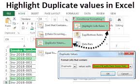 Highlight Duplicates In Excel How To Highlight Duplicate