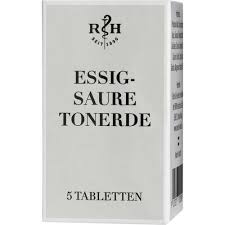 Arzneimittel und medikamente günstig bestellen in ihrer. Est Essigsaure Tonerde Tabletten Zum Auflosen 5 St Bio Apo Com Homoopathie Naturheilmittel Medikamente Und Mehr