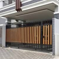 5 desain pagar rumah minimalis unik dari kayu tembok besi. Jual Pagar Minimalis Kayu Terbaik Harga Murah July 2021 Cicil 0