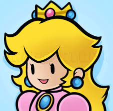 Use a curved line to outline the face. How To Draw Princess Peach Easy Step By Step Drawing Guide By Dawn Dragoart Com