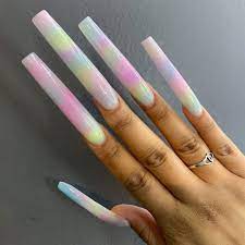 Brittnay Lopez On Instagram They Key To Square Nails Is A Straight Sidewall The Nails Shouldn T Ge Long Square Acrylic Nails Square Nails Long Acrylic Nails