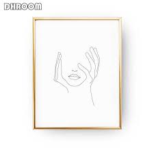 I want a picture of a man in white kneeling and a man in a black suit with a sword putting the sword on the kneeling man's head. Sketch Wall Art Line Drawing Print Minimalist Simple Fashion Canvas Poster Black White Painting Love Quote Wall Picture Decor Painting Calligraphy Aliexpress