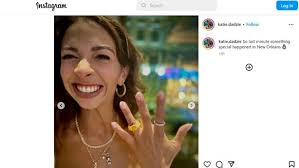 Nick Knowles and Katie Dadzie share engagement joy