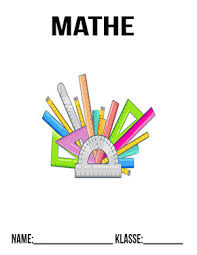 Mathe Deckblatt In 2020 Mathe Deckblatt Mathe Deckblatt