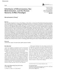 If there are more than two people playing, couples can either play separately or each side can team up and make it … Pdf Inheritance Of Chromosomes Sex Determination And The Human Genome A New Paradigm