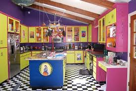 Wild Kitchen Colors Practical Approaches Kitchen Colors Bright Kitchen Colors Funky Kitchen