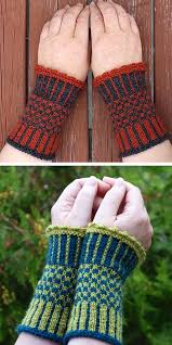 Sew sides of arm warmers and also the little v shape area completed arm warmers. Wrist And Hand Warmer Knitting Patterns In The Loop Knitting
