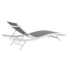 Rated 4 out of 5 stars. Glimpse Outdoor Patio Mesh Chaise Lounge Chair Contemporary Modern Furniture Modway