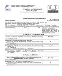 Doriţi înscrierea în cartea funciară a unui teren sau constructie? Extras De Carte FunciarÄƒ Cfunciara Ro