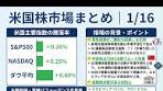 米国株反発: 金融と半導体のリード要因
