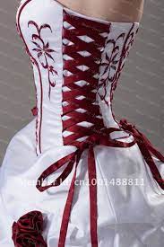 Corset Wedding Dresses Corset Red Corset Red Wedding Dress