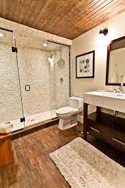 Dark colored bathroom tiles are not good for small bathroom tile designs because they make the space appear smaller. Lottery Home 2011 The Mackenzie Contemporary Bathroom Edmonton By Marcson Homes Ltd Houzz