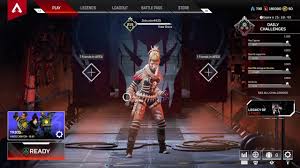 Loba In Apex Legends Lobby Screen Youtube