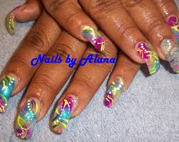 Curved Nails Curved Nails Sassy Nails Colorful Nail Designs