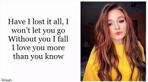 Zoe Laverne Lost It All Lyrics Youtube