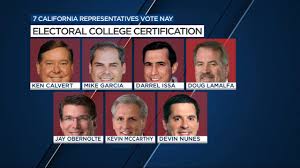 Representative jaime herrera beutler has backed a media report that a heated conversation between former president donald trump and house minority leader kevin mccarthy took place during the u.s. These 7 California Republicans Voted To Object Election Results After Mob Occupies Capitol In Dc Abc7 San Francisco