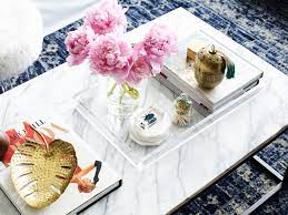 18.25'' w x 18.25'' l x 2.25'' h. How To Style The Perfect Coffee Table Apartment Therapy