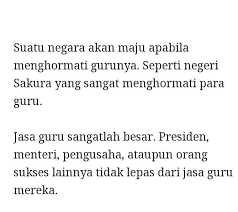 Pantun merupakan salah satu bentuk puisi lama yang berasal dari kata tuntun dari bahasa jawa yang. Pantun Yang Bertema Guru Wali Kelasku Brainly Co Id