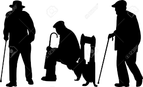 Template Silhouette Old Man Google Search Silhouette Man Old Men