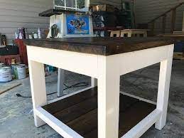 Diy Farmhouse End Table Youtube Farmhouse End Tables Diy Table Rustic End Tables